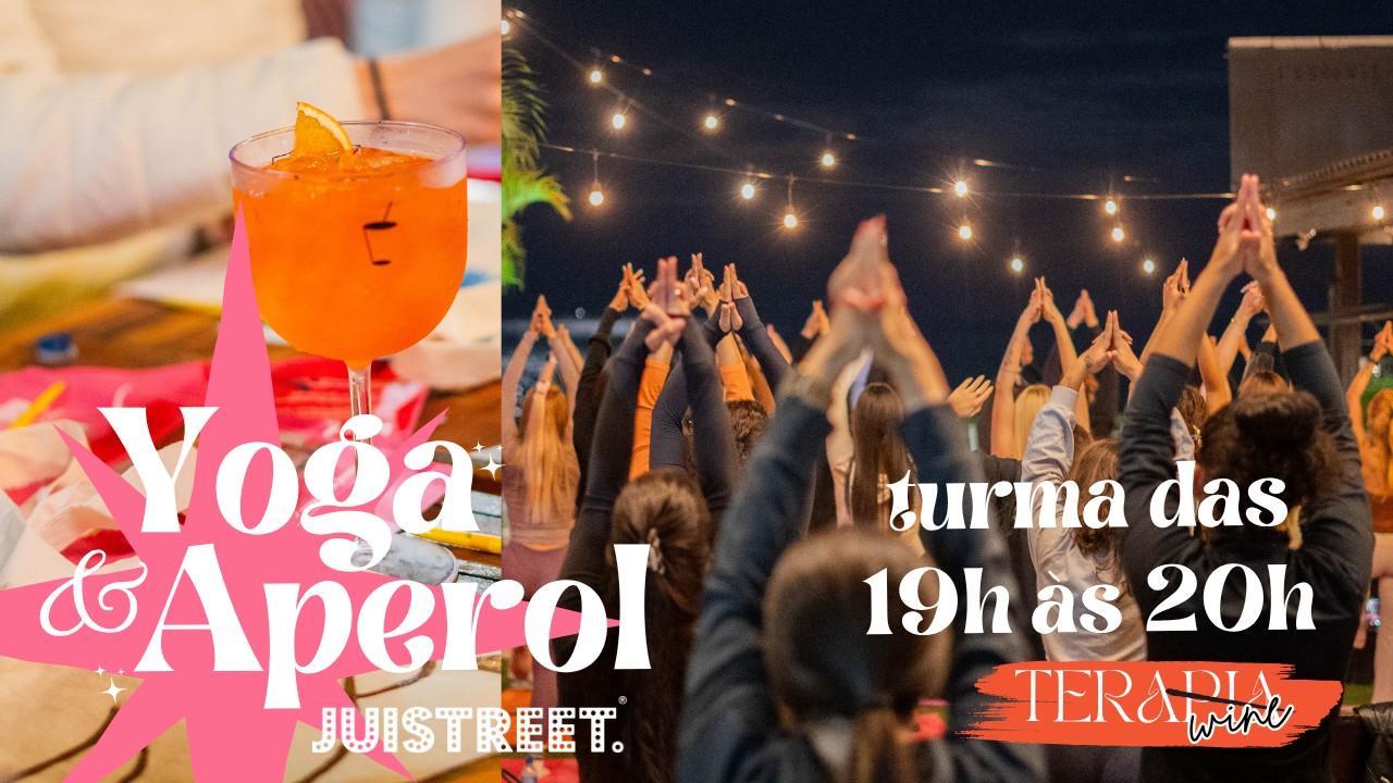Yoga e Aperol 10/09 - Juistreet 19h às 20h