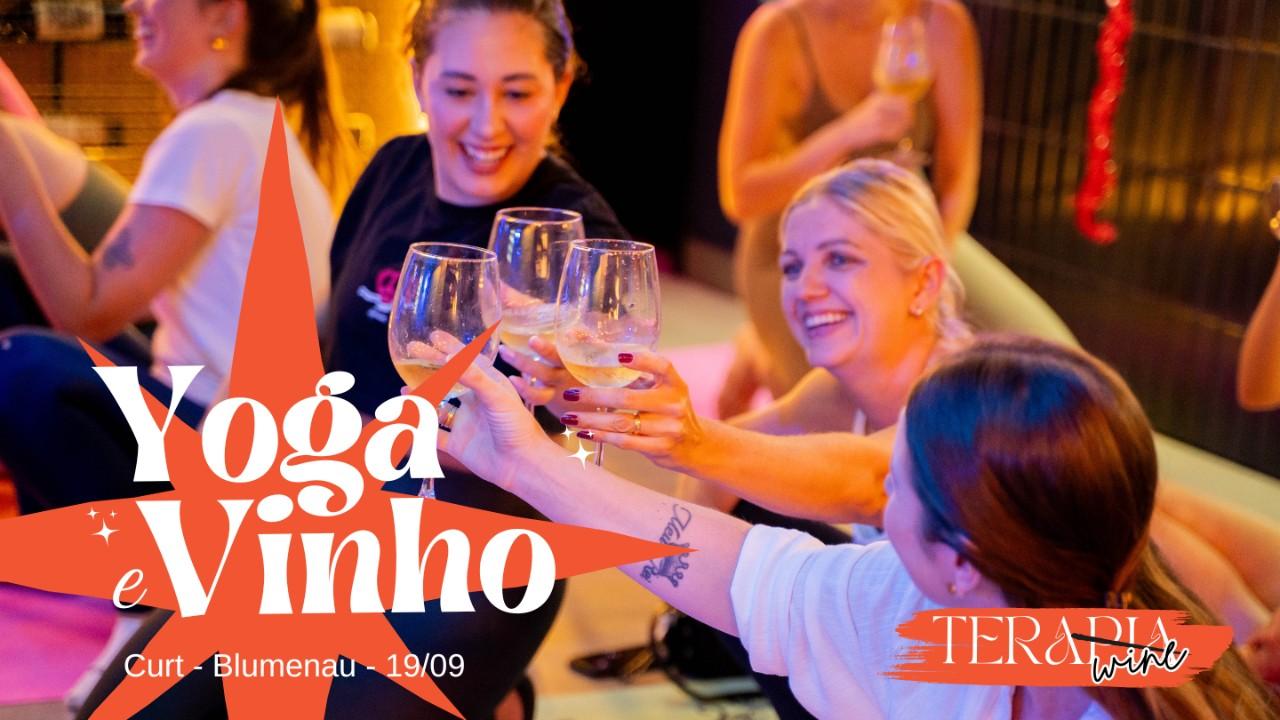 Yoga e Vinho Curt - Blumenau 19/09